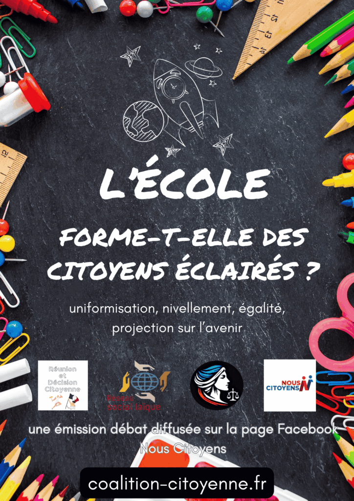 Ecole forme-t-elle des citoyens éclairés
